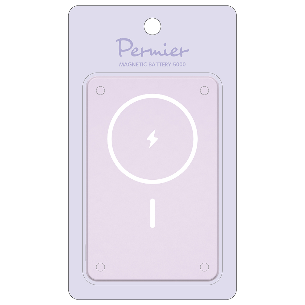 マグネットバッテリー 5000 ラベンダー　