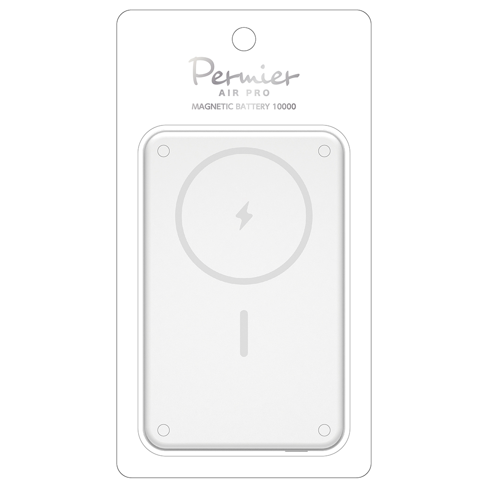 マグネットバッテリー 10000 ホワイト　