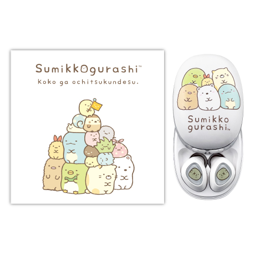 すみっコぐらし 完全ワイヤレスイヤホン なかよし　