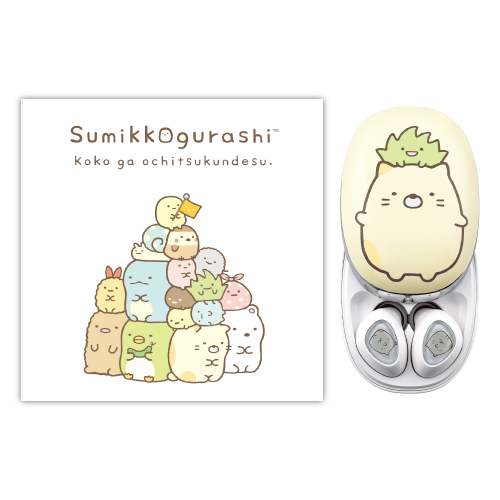 すみっコぐらし 完全ワイヤレスイヤホン ねこ　