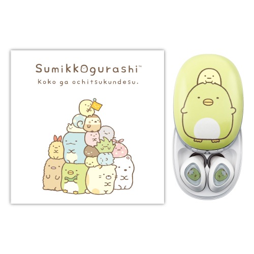 すみっコぐらし 完全ワイヤレスイヤホン ぺんぎん？　