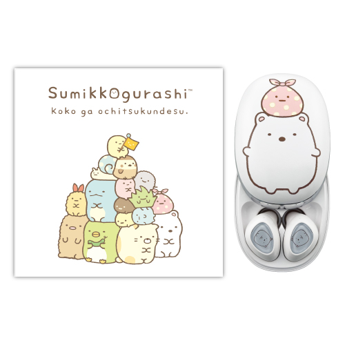 すみっコぐらし 完全ワイヤレスイヤホン しろくま　