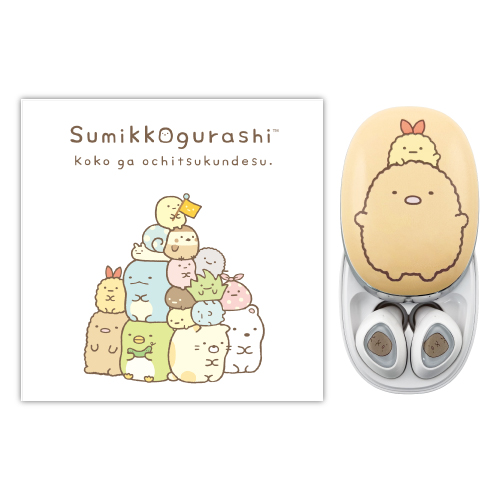 すみっコぐらし 完全ワイヤレスイヤホン とんかつ　